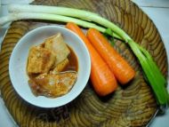 胡萝卜腐竹焖肉的做法第4步图示