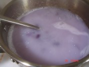 紫薯枸杞米糊的做法第3步图示